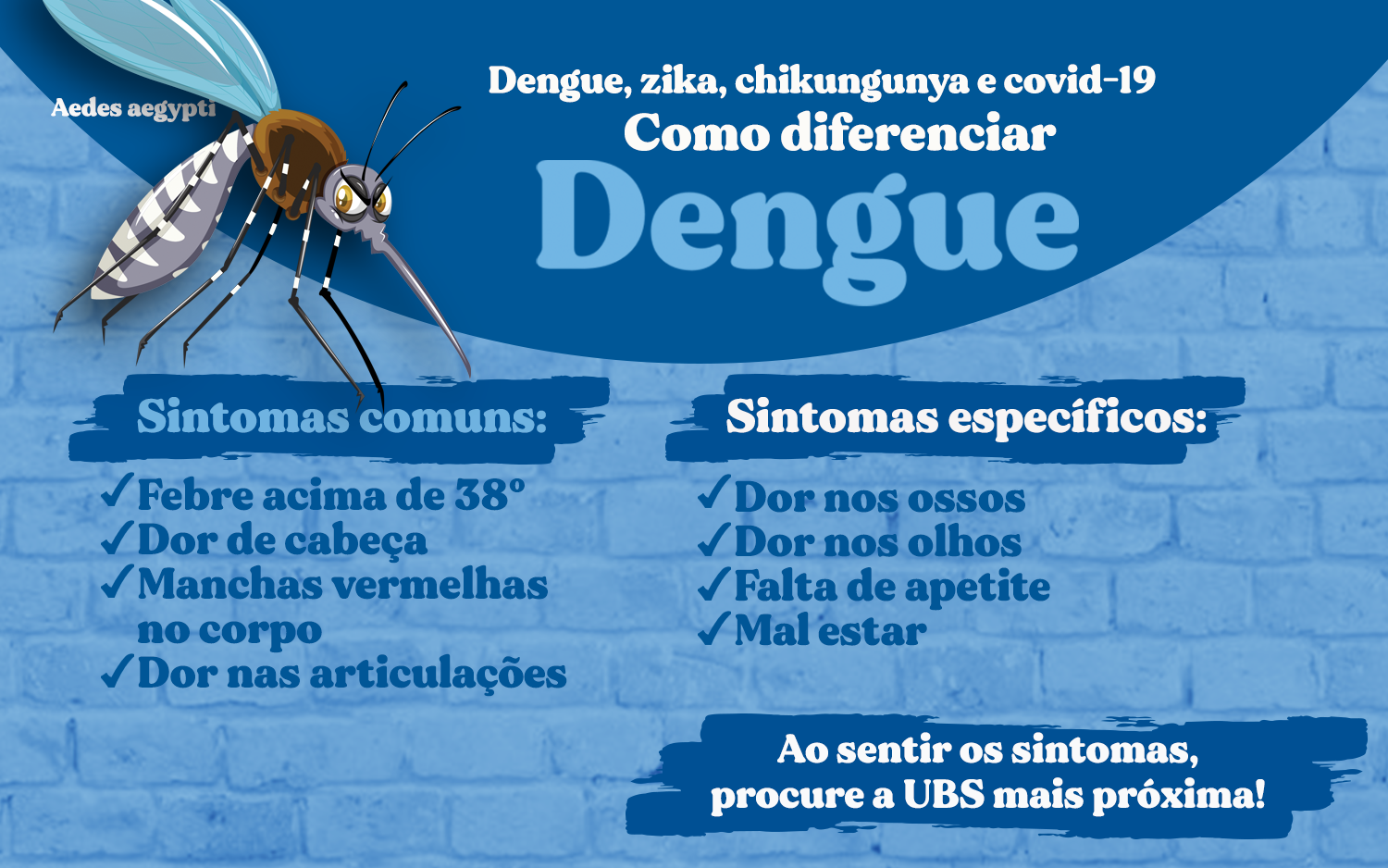 Será que é dengue? Conheça os sintomas Portal Atos Brasília